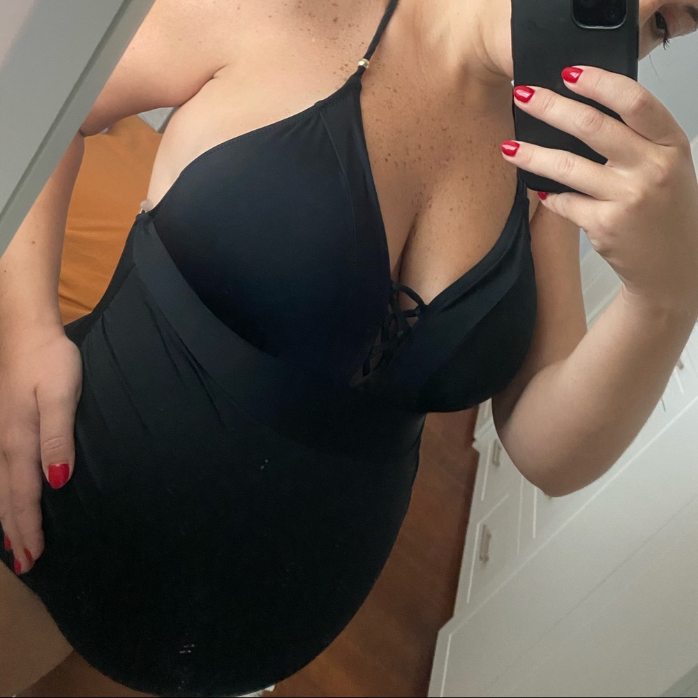 NWOT Maternity bathing suit one piece